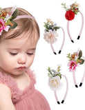 Simulation Color Flower Headwear - Mini Taylor