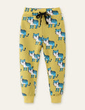 Tiger Cartoon Printed Sweatpants