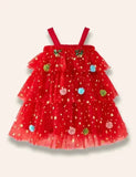 Christmas Tulle Spinning Dress