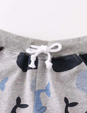 Whale Printed Shorts - Mini Taylor