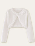 Bow Hollow out Sweater Cardigan - Mini Taylor