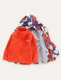Children's Full Printed 3-in-1 Zipper Jacket - Mini Taylor