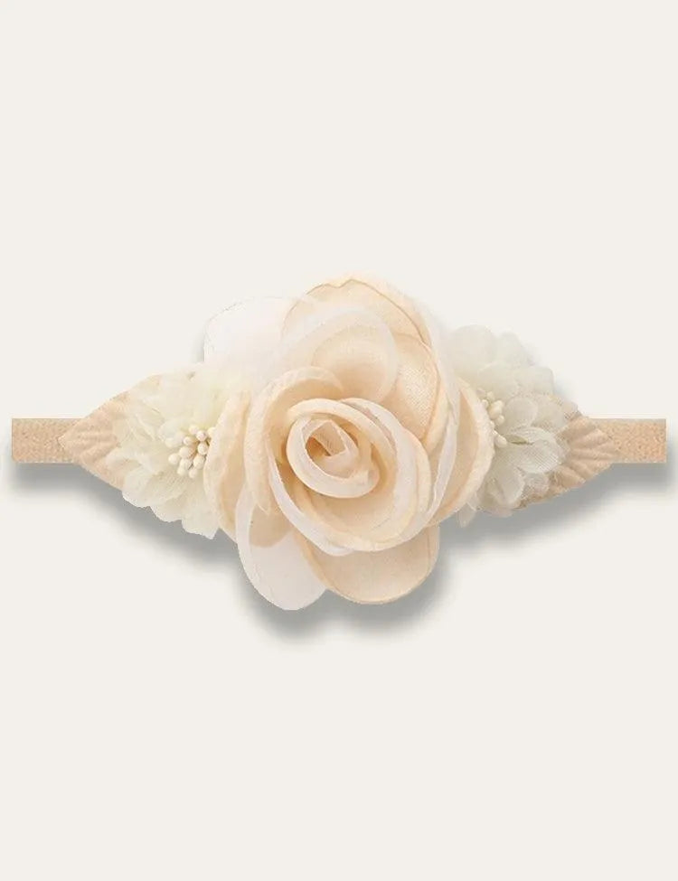 Colorful Flower Artificial Flower Headband - Mini Taylor