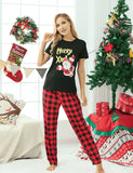 Happy Santa Claus Printed Family Matching Pajamas - Mini Taylor