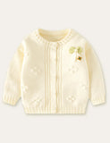 Knitted with Bow Decoration Sweater Cardigan - Mini Taylor