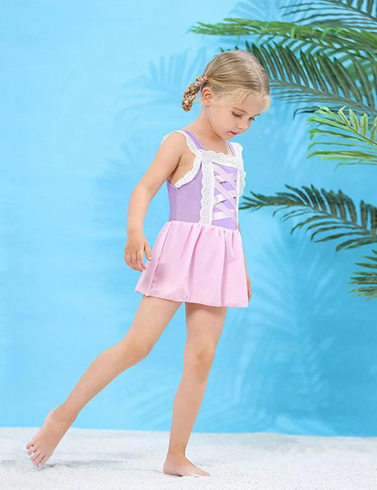 Multicolor Princess Swimsuit - Mini Taylor