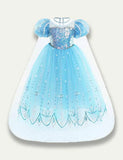 Princess Elsa Party Tulle Dress