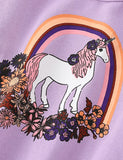 Unicorn Printed Sweatshirt - Mini Taylor
